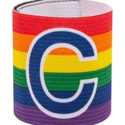 Stanno Verstelbaar aanvoerdersband multi colour< Sport Accessoires