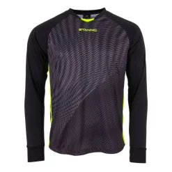 Stanno Vortex keepersshirt heren black neon yellow< Voetbalkleding