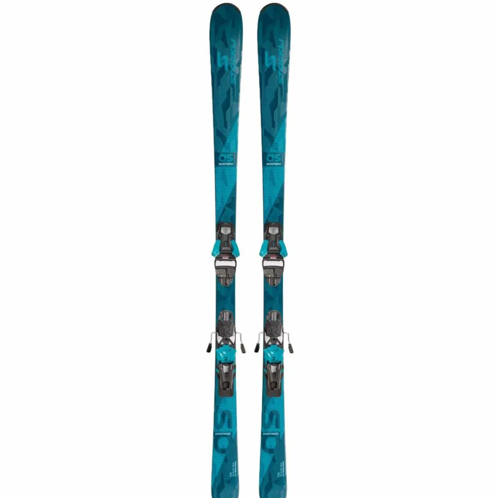 Ski's|Wintersport-Stöckli Montero AS 23 - 24 ski's met Strive 13D binding Petrol D80