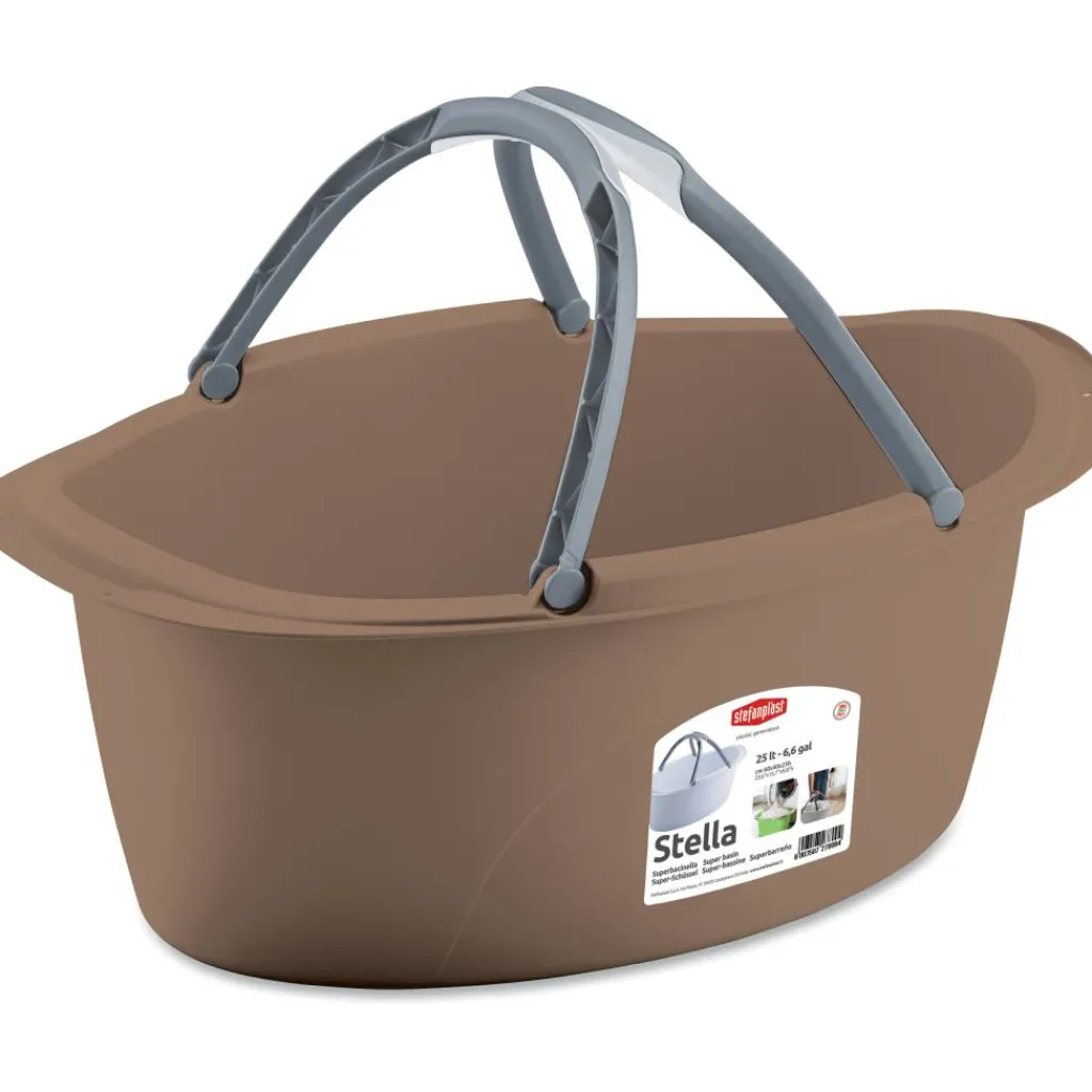 Emmers & Bakken-Stefanplast Stella Ovale afwasteil 25 liter assorti