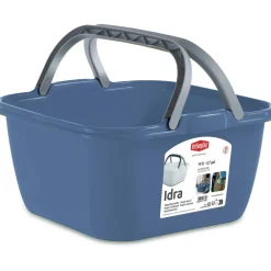 Emmers & Bakken-Stefanplast Vierkante afwasteil met hengsels 14 liter assorti