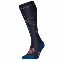 STOX Energy Socks Merino Hiking wandel compressiesokken dames dark blue coral< Wandelsokken|Wandelsokken