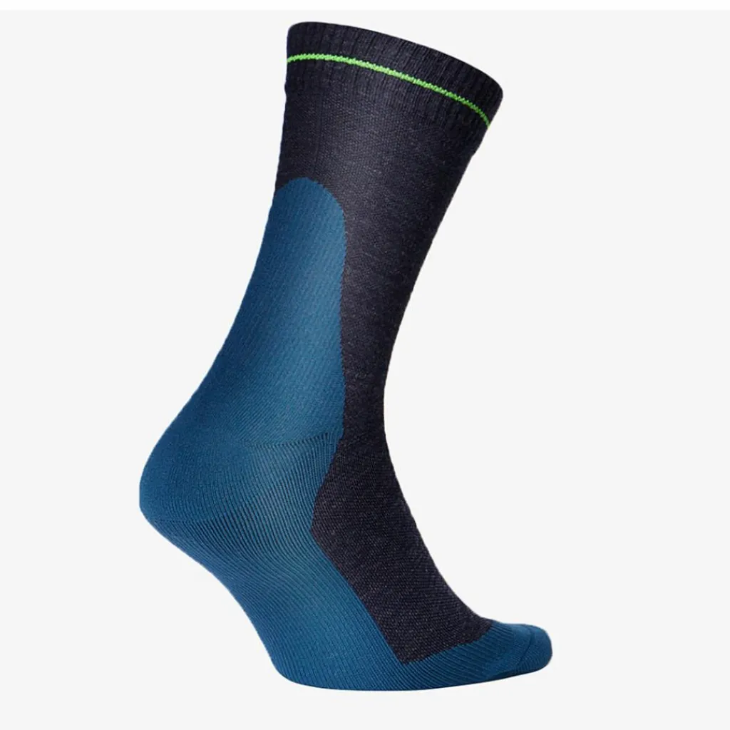 STOX Energy Socks Merino Hiking wandel compressiesokken heren dark blue green< Wandelsokken|Wandelsokken