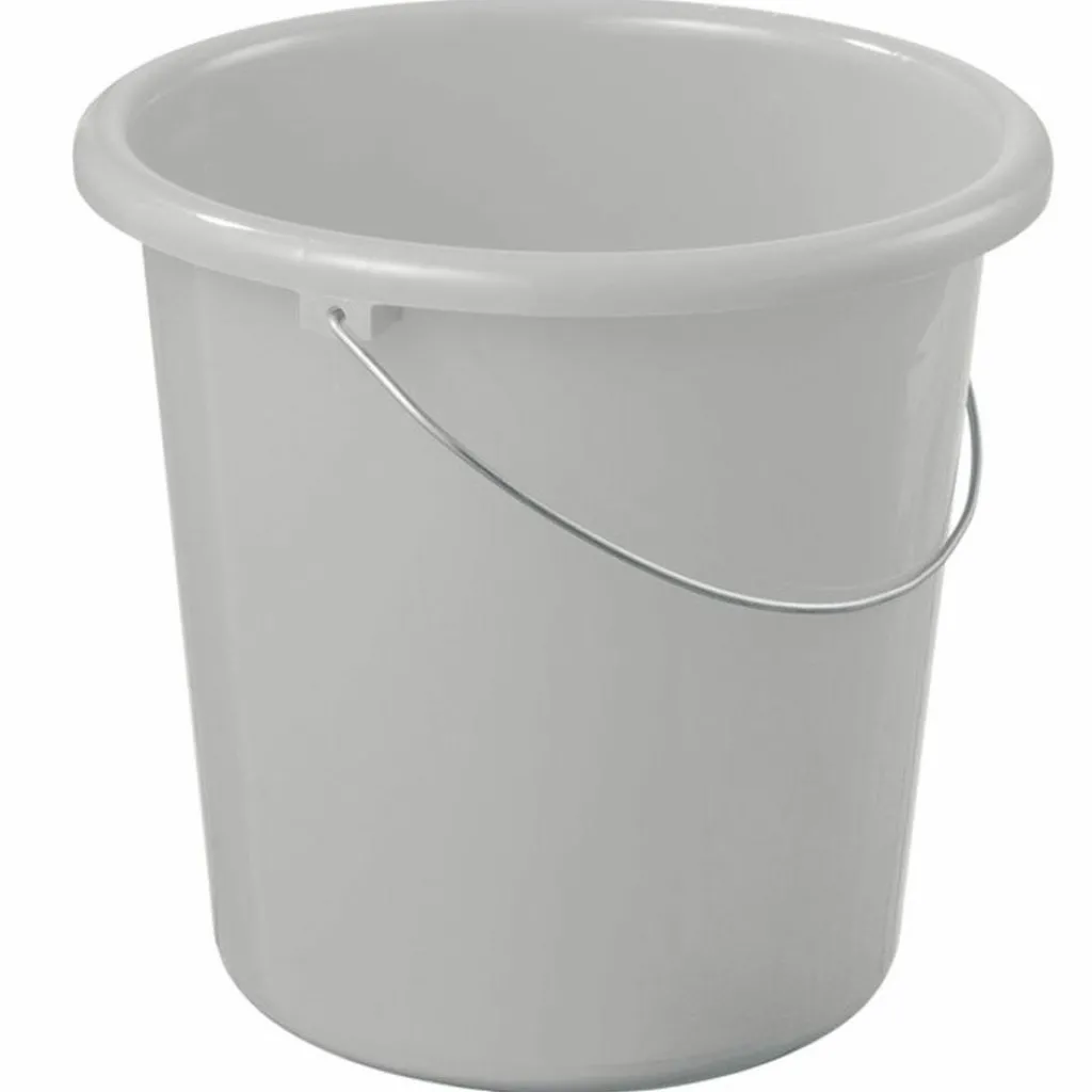 Sunware Basic emmer 5 liter zilver< Emmers & Bakken