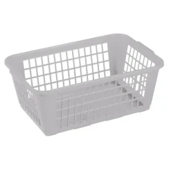 Sunware Basic Medium opbergmand grey< Opbergboxen & Kratten