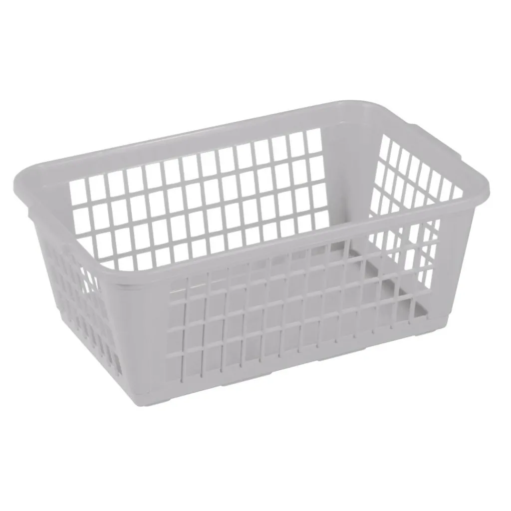 Sunware Basic Medium opbergmand grey< Opbergboxen & Kratten