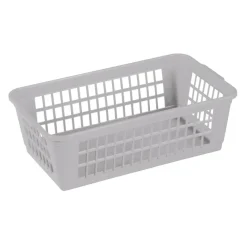 Opbergboxen & Kratten-Sunware Basic Small opbergmand grijs