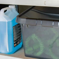 Opbergboxen & Kratten-Sunware Comfort Line opbergbox 22 liter transparant grijs  zwart