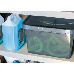 Sunware Comfort Line opbergbox 36 liter transparant grijs zwart< Opbergboxen & Kratten