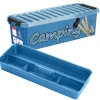 Sunware Q-Line Camping opbergbox 9,5 liter blauw< Opbergboxen & Kratten