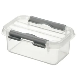 Sunware Q-Line Mini opbergbox 500 ml transparent< Opbergboxen & Kratten