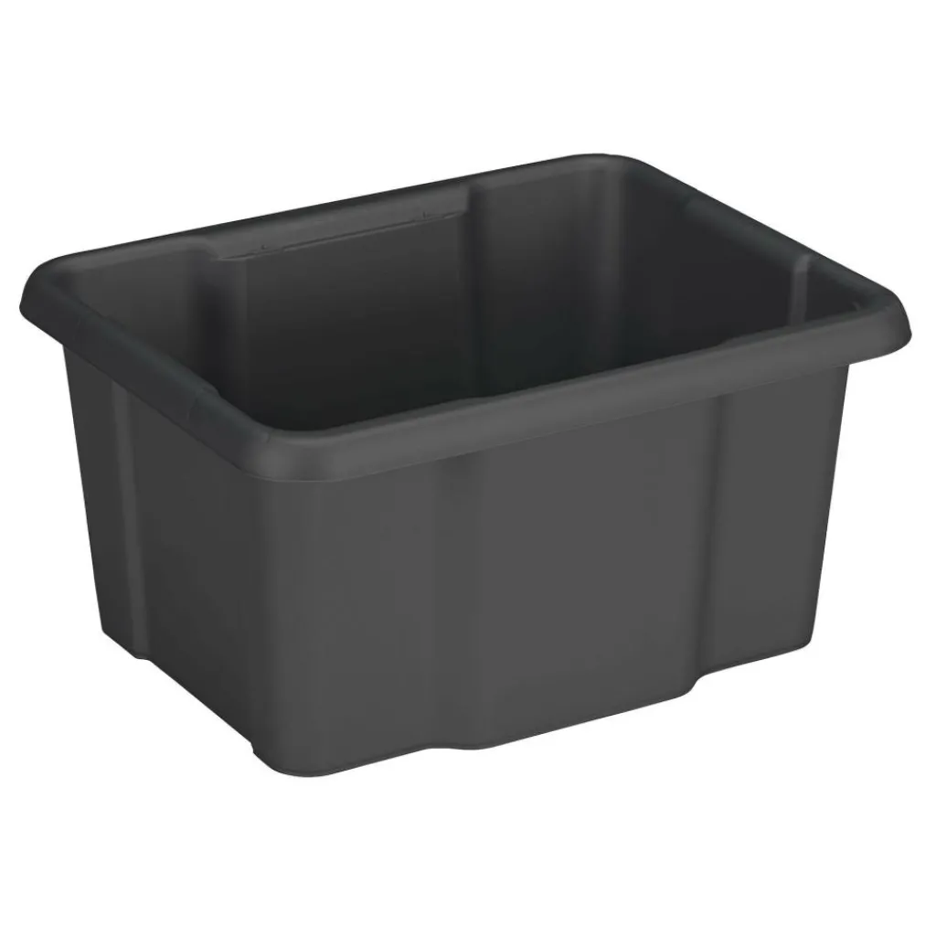 Opbergboxen & Kratten-Sunware Relife Nesta opbergbox 24 liter antraciet