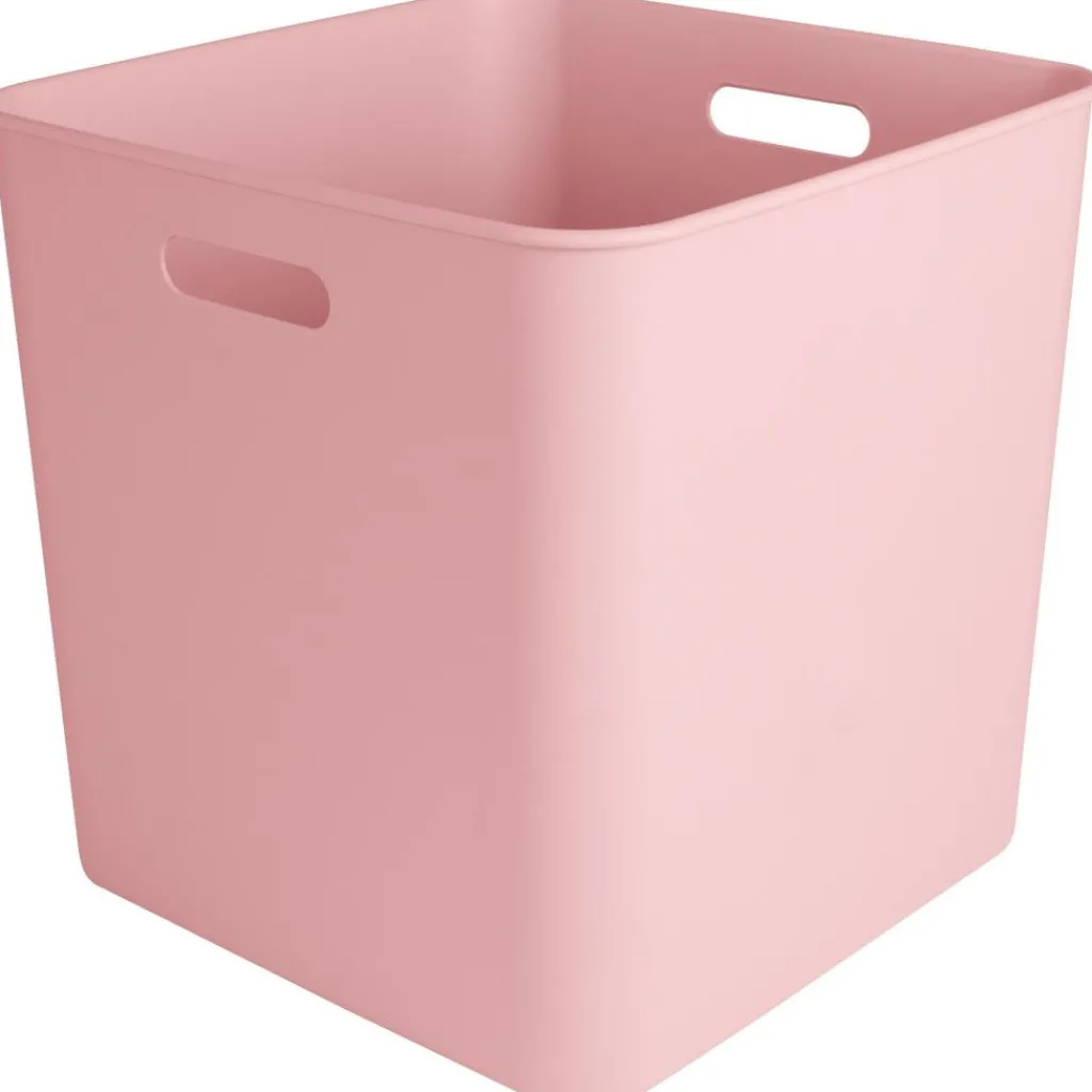 Opbergboxen & Kratten-Sunware Sigma Home Cube opbergbox 25 liter roze