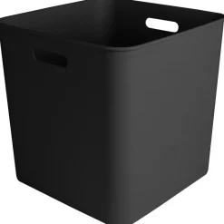 Sunware Sigma Home Cube opbergbox 25 liter zwart< Opbergboxen & Kratten