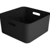 Opbergboxen & Kratten-Sunware Sigma Home Cube opbergbox 12,5 liter zwart