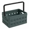 Opbergboxen & Kratten-Sunware Square Folda vouwkrat met handgreep 24 liter  antraciet