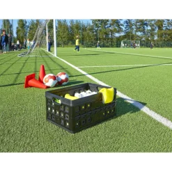 Opbergboxen & Kratten-Sunware Square vouwkrat 46 liter zwart