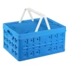 Sunware Square vouwkrat met handgreep en koeltas 32 liter blauw< Opbergboxen & Kratten