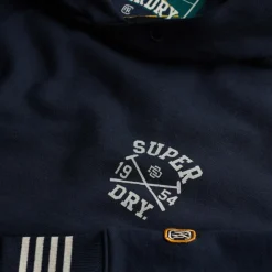 Truien & Vesten-Superdry Athletic Club hoodie heren nautical navy