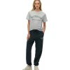 Superdry Athletic Essential Boyfriend joggingbroek dames eclipse navy< Broeken
