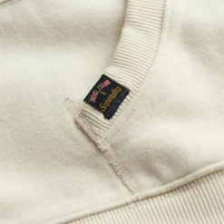 Truien & Vesten-Superdry Athletic Essentials hoodie dames desert bone off white