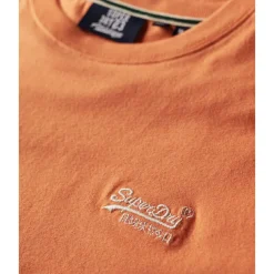 Shirts, Polo's & Blouses-Superdry Essential Logo shirt heren sunburst coral