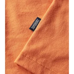 Shirts, Polo's & Blouses-Superdry Essential Logo shirt heren sunburst coral