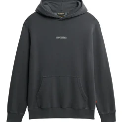 Truien & Vesten-Superdry hoodie heren washed black