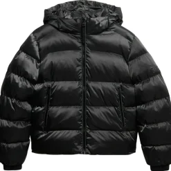 Superdry Sports winterjas dames black sheen< Jassen