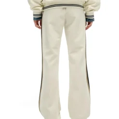 Broeken-Superdry Studios Stripe joggingbroek dames off white