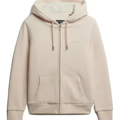 Truien & Vesten-Superdry vest dames mauve morn pink