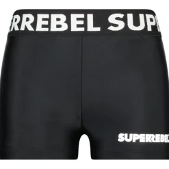 SuperRebel Diablo zwemboxer junior black< Zwembroek