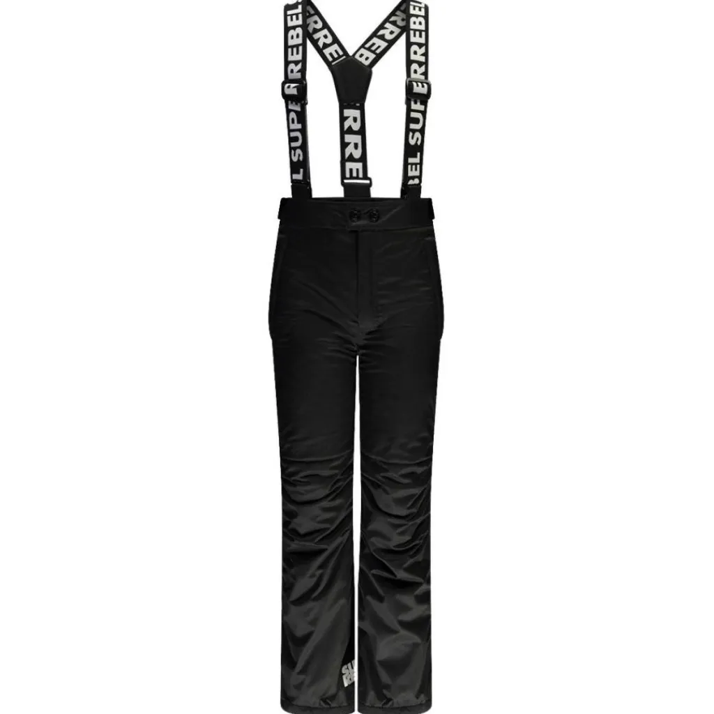Skibroeken|Wintersport-SuperRebel R309 SPEED skibroek junior black
