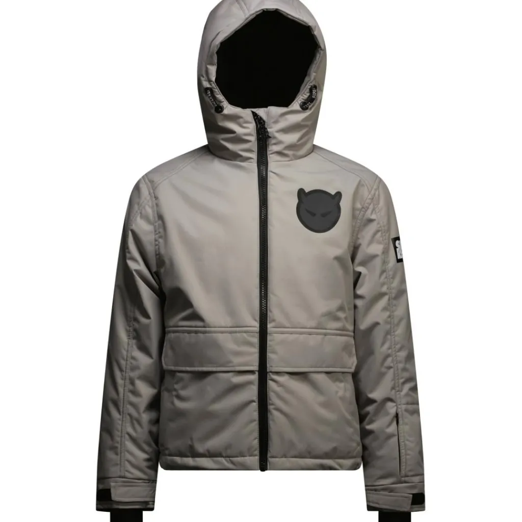 SuperRebel SPACE winterjas junior ash grey< Ski Jassen|Wintersport