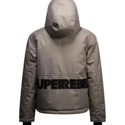 SuperRebel SPACE winterjas junior ash grey< Ski Jassen|Wintersport