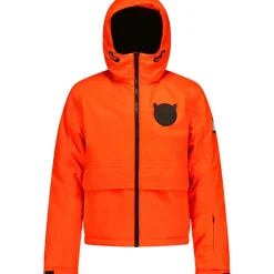 SuperRebel SPACE winterjas junior neon orange< Ski Jassen|Wintersport
