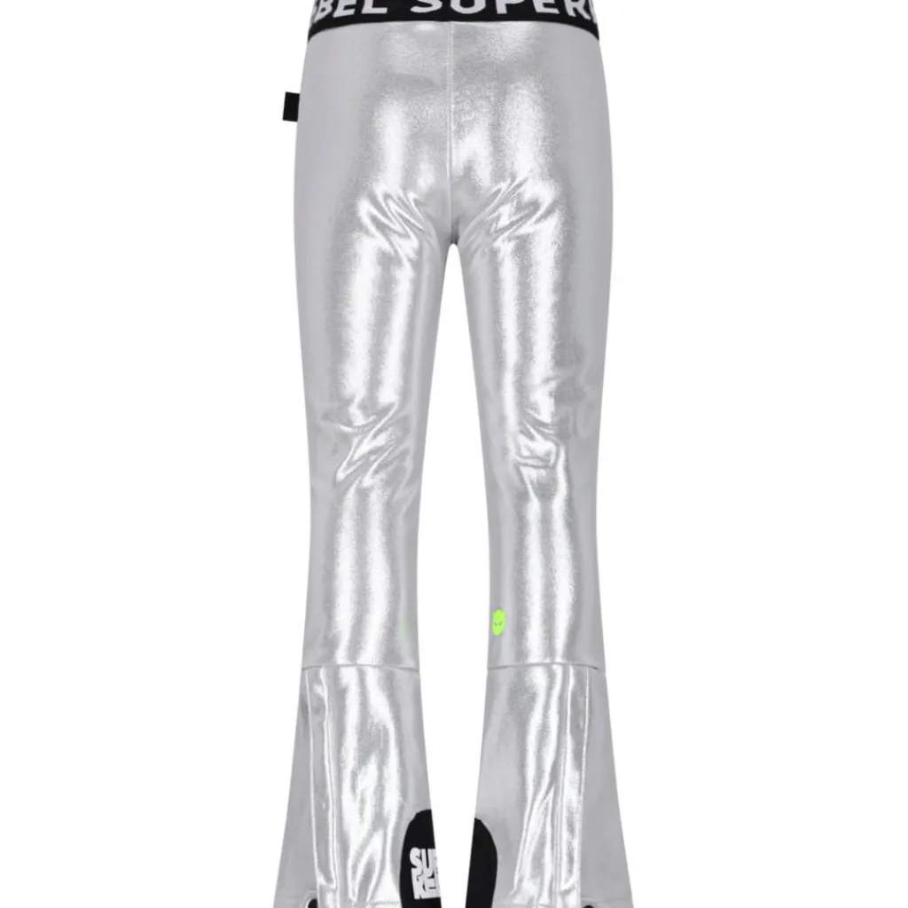SuperRebel SPEAK skibroek junior silver foil< Skibroeken|Wintersport