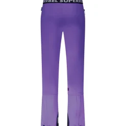 Skibroeken|Wintersport-SuperRebel SPEAK softshell skibroek junior purple metal