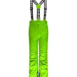 Skibroeken|Wintersport-SuperRebel SPEED skibroek junior fluo pistache