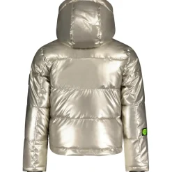 Ski Jassen|Wintersport-SuperRebel SPICY winterjas junior silver foil