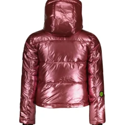 SuperRebel SPICY winterjas junior pink metallic< Ski Jassen|Wintersport