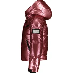SuperRebel SPICY winterjas junior pink metallic< Ski Jassen|Wintersport