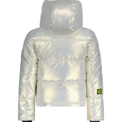 SuperRebel SPICY winterjas junior winter white< Ski Jassen|Wintersport