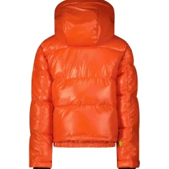 SuperRebel SPICY winterjas junior metallic mandarin< Ski Jassen|Wintersport