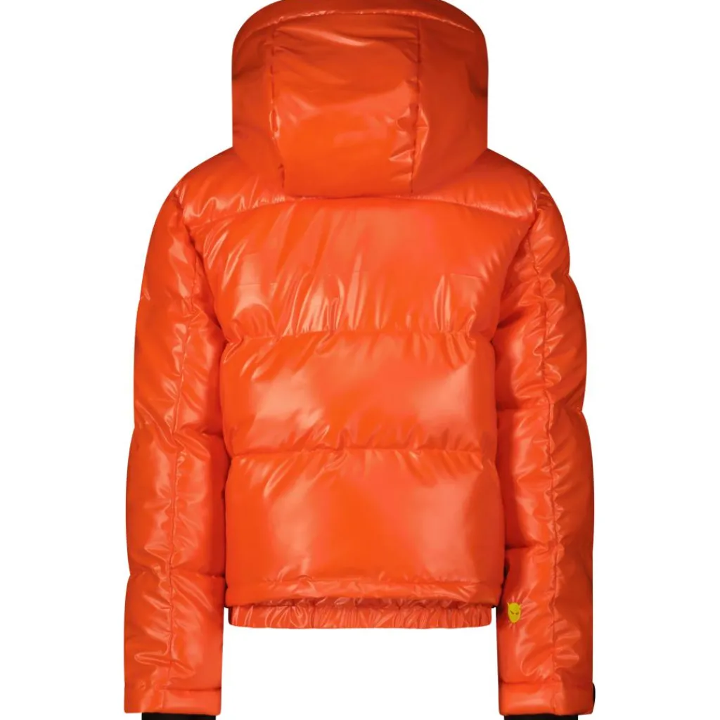 SuperRebel SPICY winterjas junior metallic mandarin< Ski Jassen|Wintersport