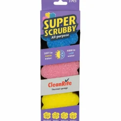 SuperScrubby Scrub spons 3 stuks< Schoonmaakartikelen