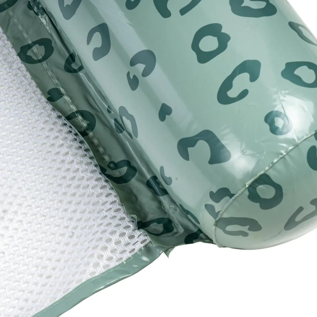 Swim Essentials Leopard Green waterhangmat< Fun