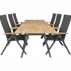 TASTE by 4 Seasons  Ambassador 240 x 100 cm Aruba 6 tuinset teak< Tuinsets