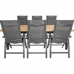 TASTE by 4 Seasons  Ambassador 240 x 100 cm Alice 6 tuinset anthracite< Tuinsets