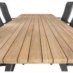 TASTE by 4 Seasons  Ambassador 240 x 100 cm Alice 6 tuinset anthracite< Tuinsets